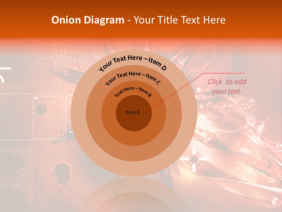 Illustration Technology Education PowerPoint Template