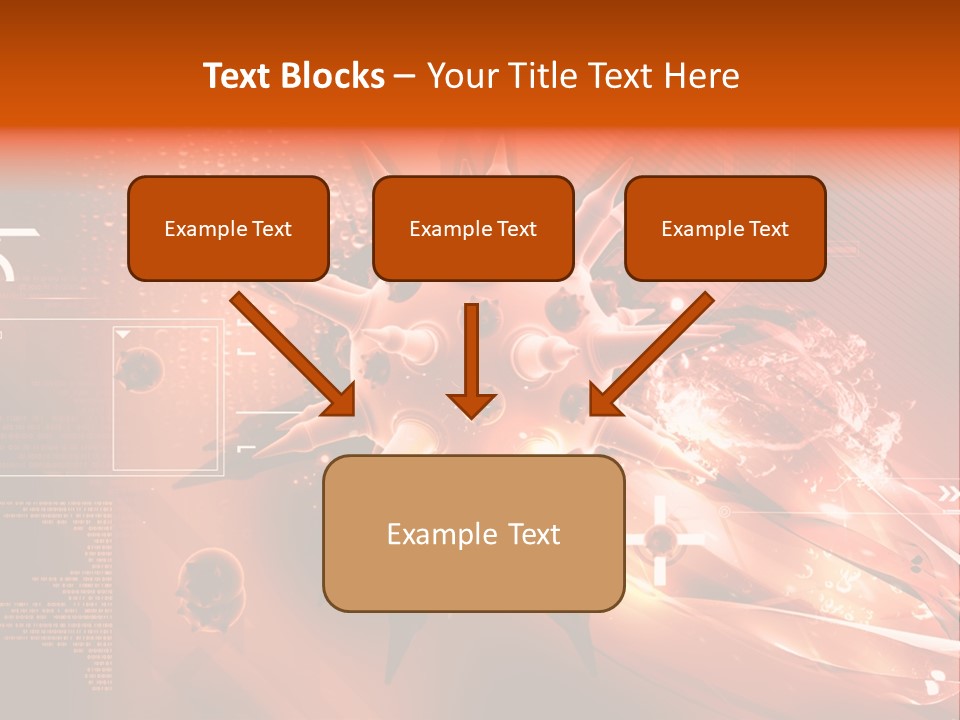 Illustration Technology Education PowerPoint Template