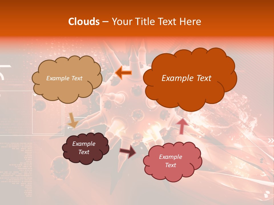 Illustration Technology Education PowerPoint Template