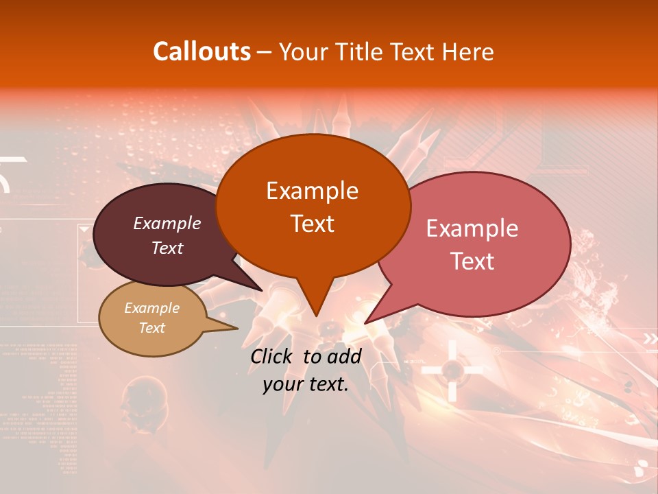 Illustration Technology Education PowerPoint Template