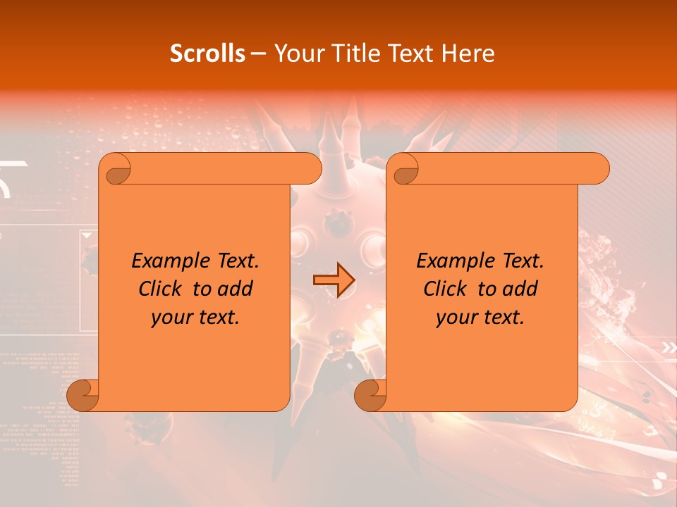 Illustration Technology Education PowerPoint Template