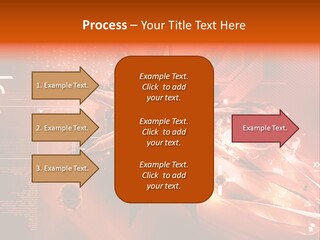 Illustration Technology Education PowerPoint Template