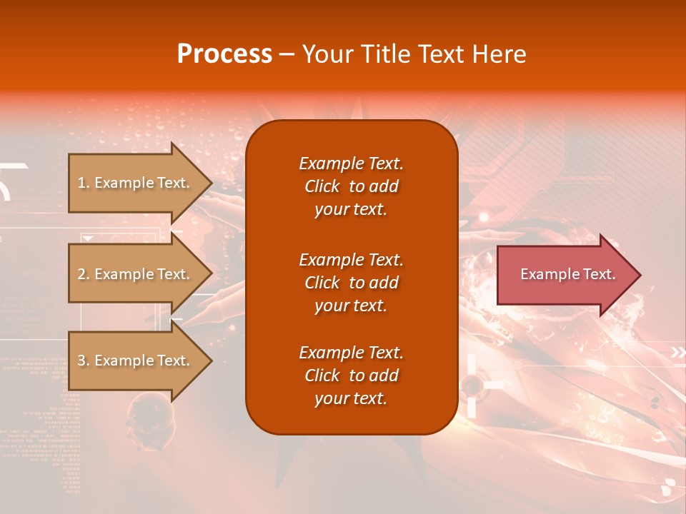 Illustration Technology Education PowerPoint Template