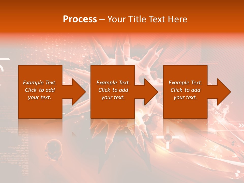 Illustration Technology Education PowerPoint Template