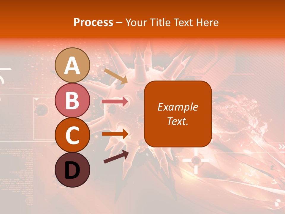 Illustration Technology Education PowerPoint Template