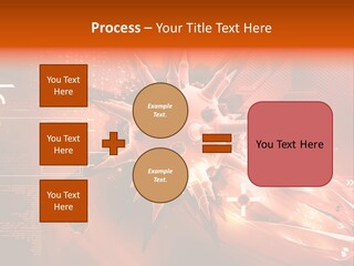 Illustration Technology Education PowerPoint Template