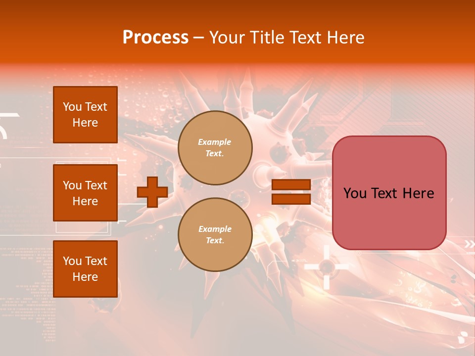 Illustration Technology Education PowerPoint Template