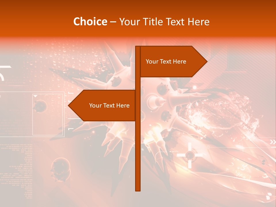 Illustration Technology Education PowerPoint Template
