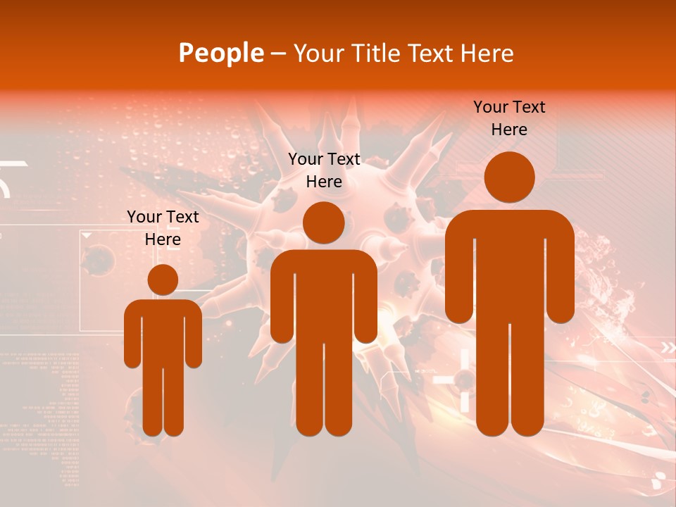 Illustration Technology Education PowerPoint Template