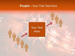 Illustration Technology Education PowerPoint Template