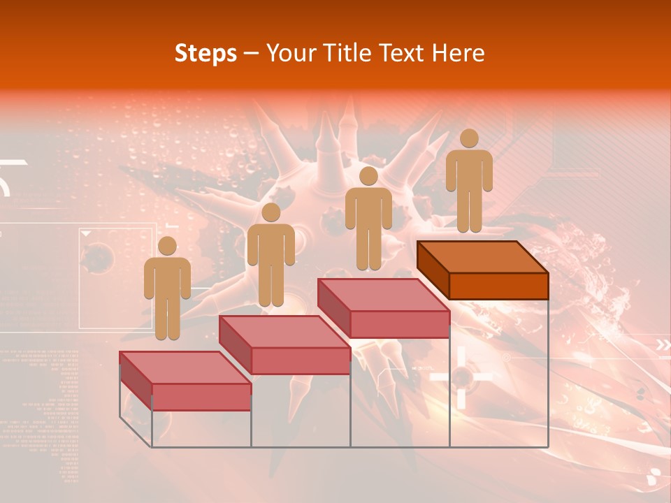 Illustration Technology Education PowerPoint Template
