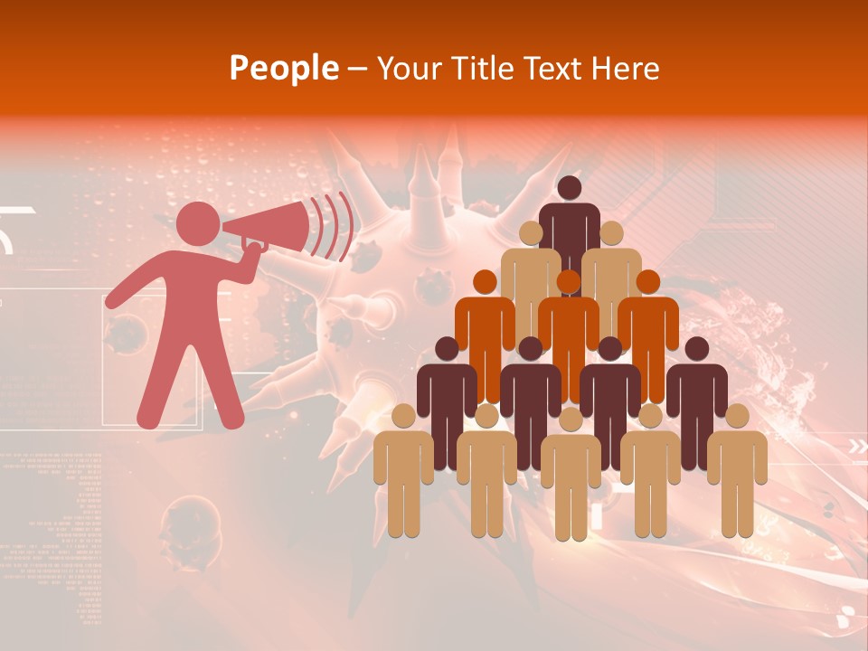 Illustration Technology Education PowerPoint Template
