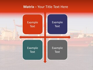 Commerce Harbour Economy PowerPoint Template