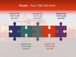 Commerce Harbour Economy PowerPoint Template