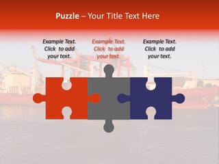 Commerce Harbour Economy PowerPoint Template