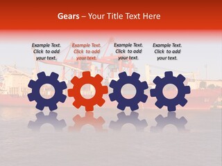 Commerce Harbour Economy PowerPoint Template