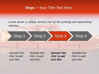 Commerce Harbour Economy PowerPoint Template