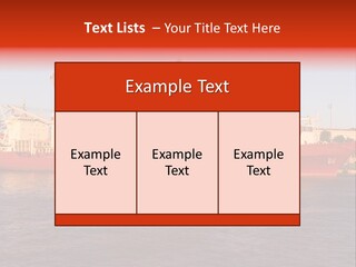 Commerce Harbour Economy PowerPoint Template
