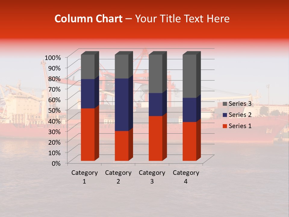 Commerce Harbour Economy PowerPoint Template