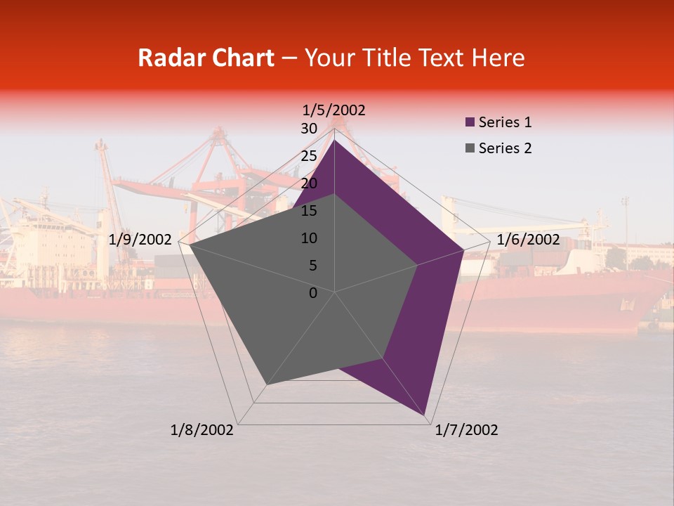 Commerce Harbour Economy PowerPoint Template