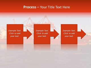 Commerce Harbour Economy PowerPoint Template