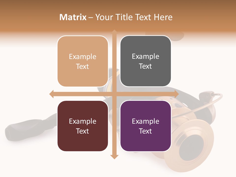 Fishing Reel PowerPoint Template