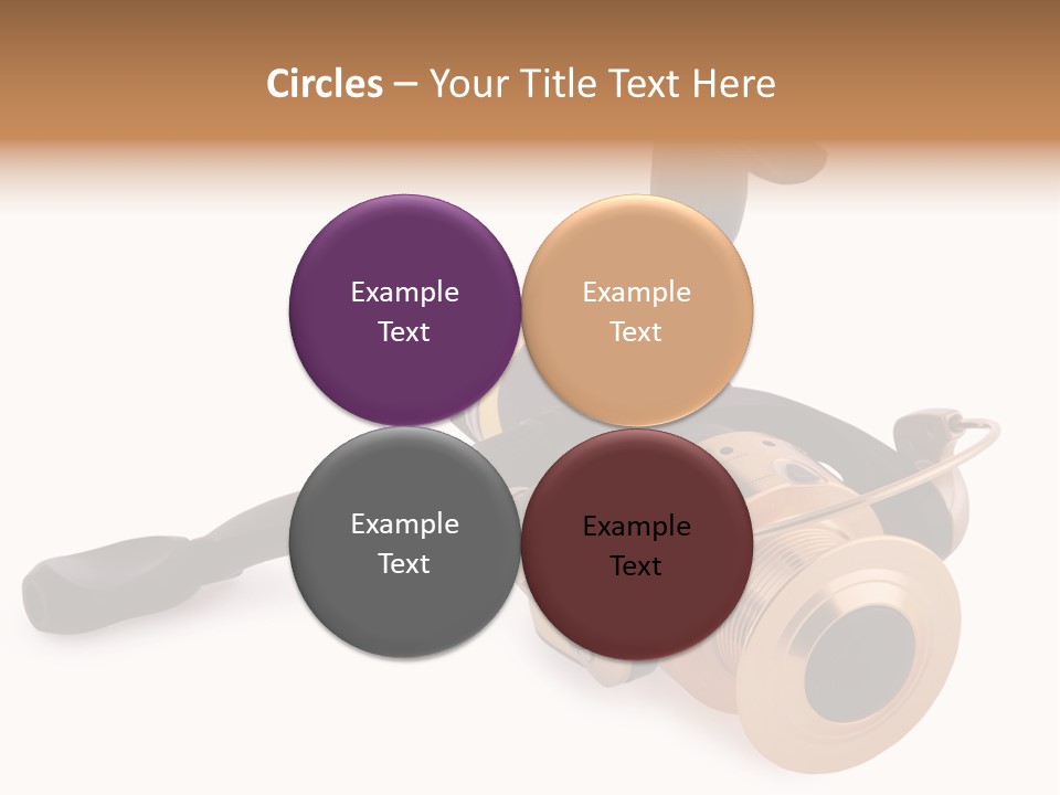 Fishing Reel PowerPoint Template