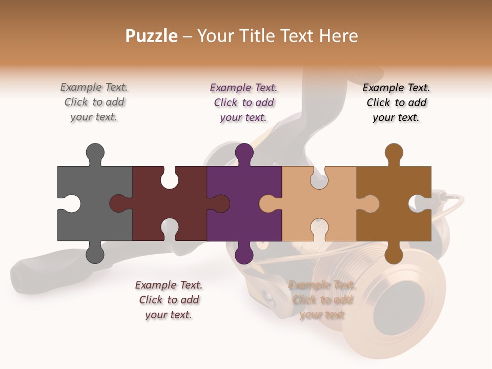 Fishing Reel PowerPoint Template