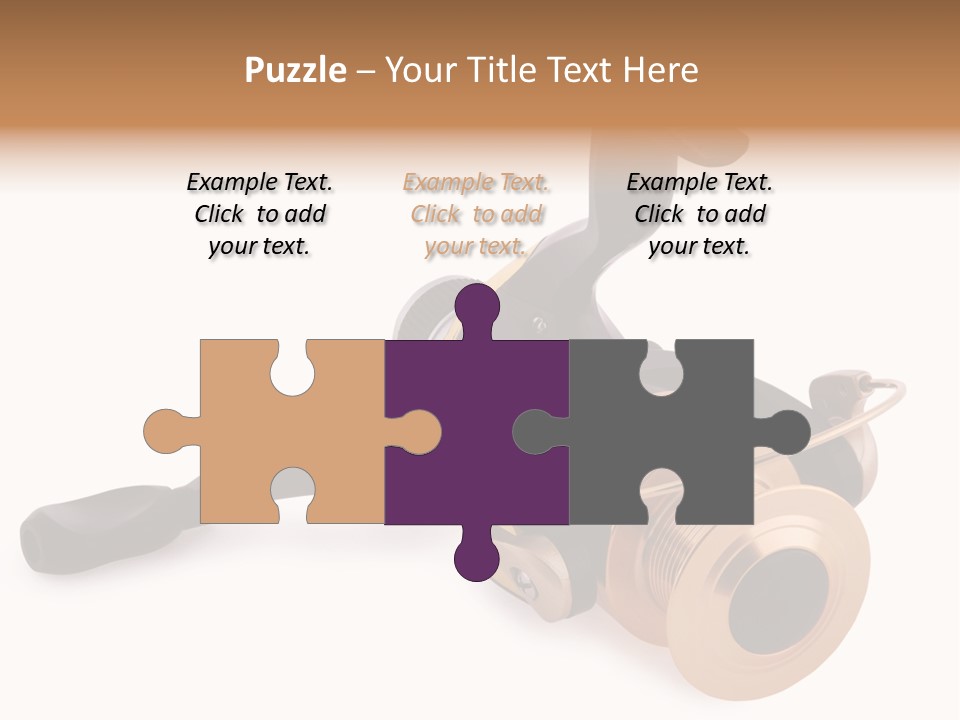 Fishing Reel PowerPoint Template