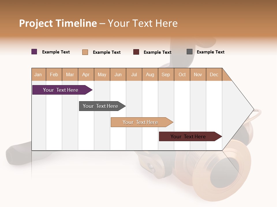 Fishing Reel PowerPoint Template