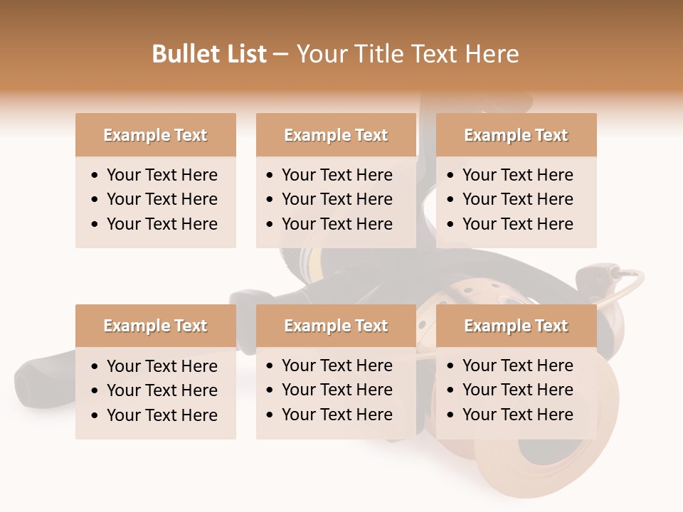 Fishing Reel PowerPoint Template