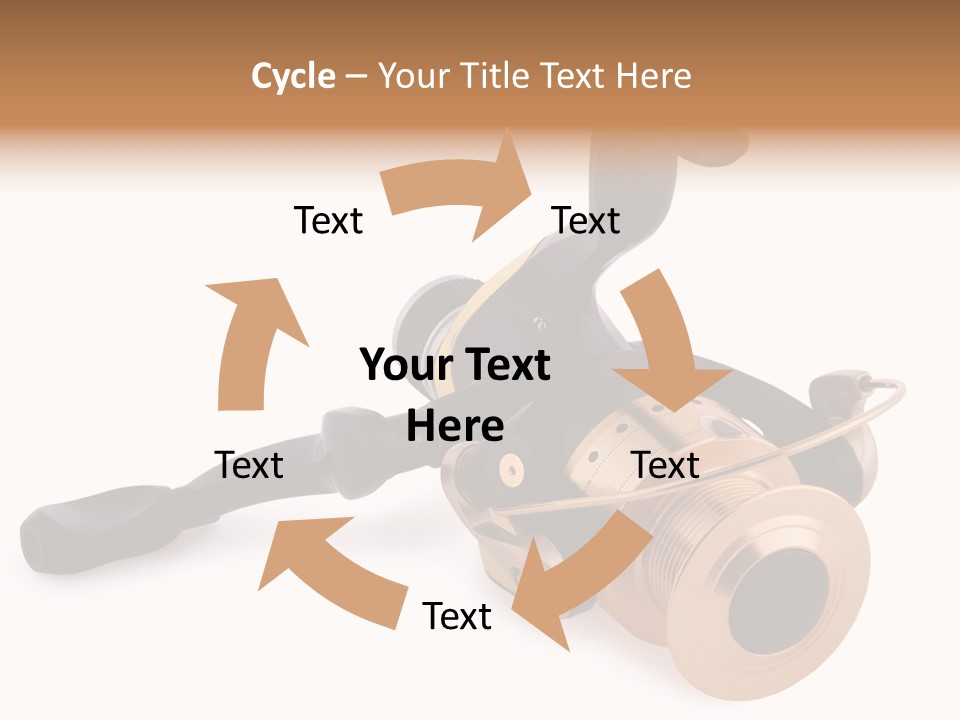 Fishing Reel PowerPoint Template