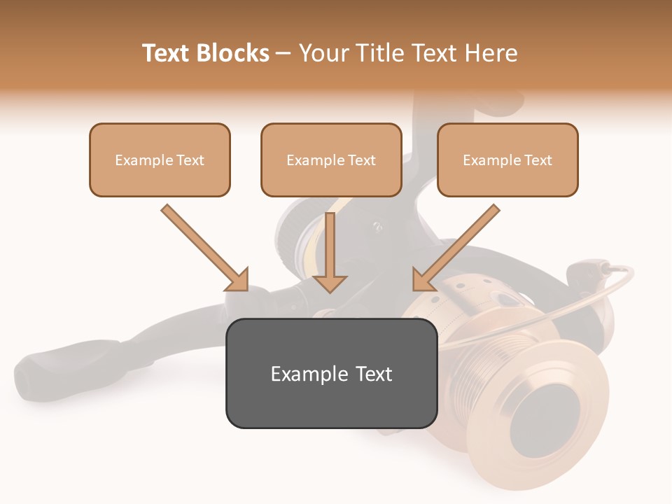 Fishing Reel PowerPoint Template