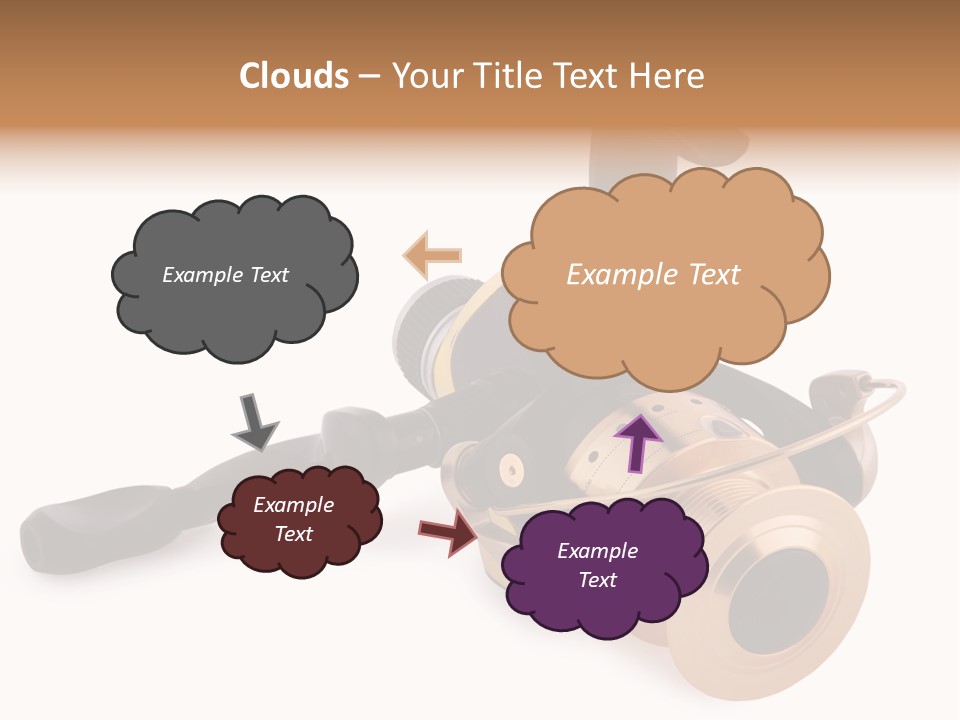 Fishing Reel PowerPoint Template