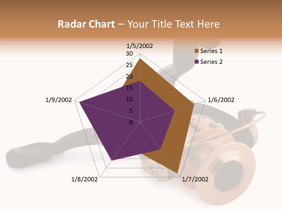 Fishing Reel PowerPoint Template