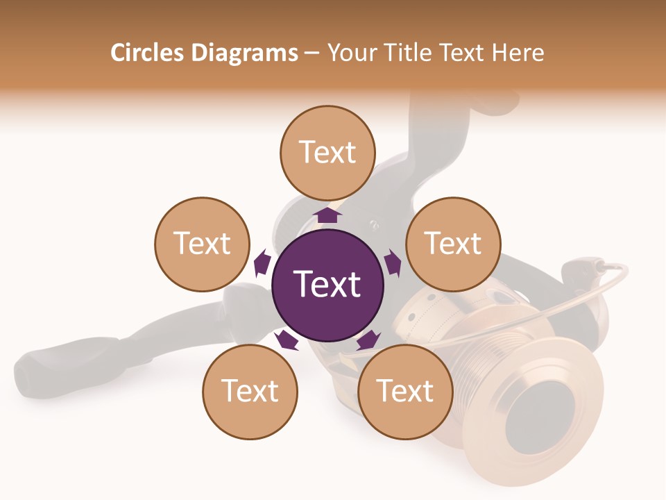 Fishing Reel PowerPoint Template