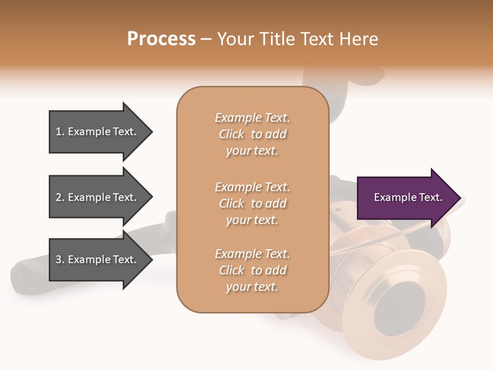 Fishing Reel PowerPoint Template