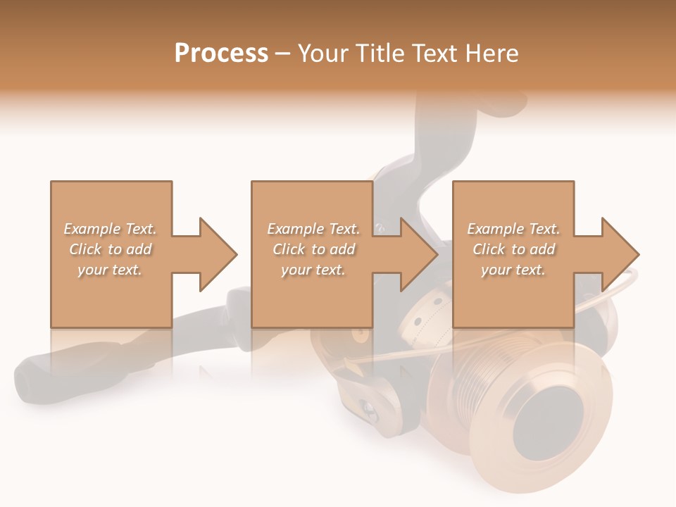 Fishing Reel PowerPoint Template