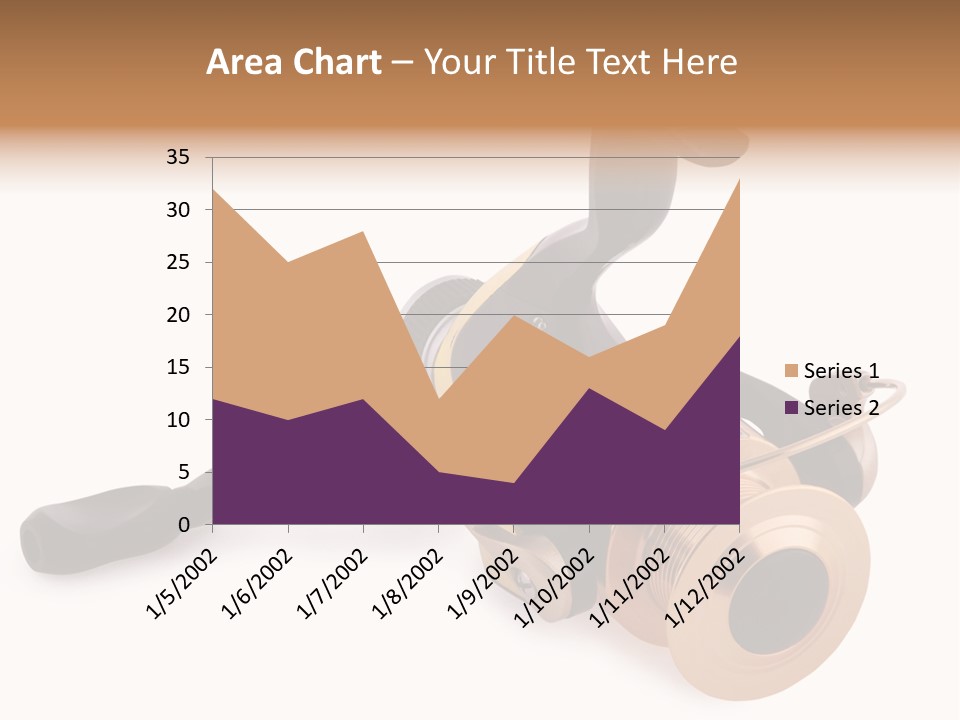 Fishing Reel PowerPoint Template