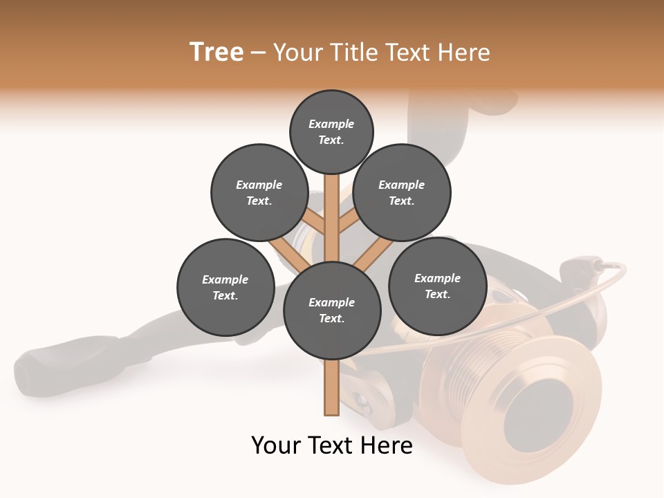 Fishing Reel PowerPoint Template