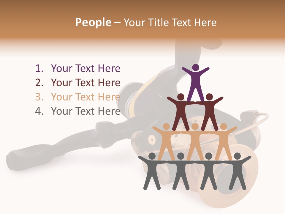 Fishing Reel PowerPoint Template