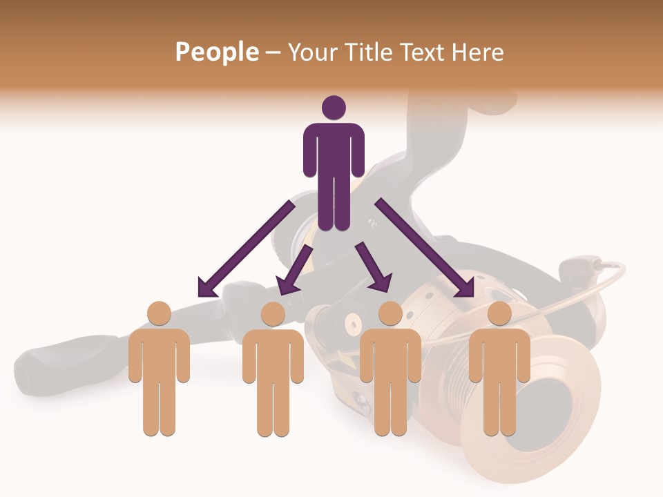 Fishing Reel PowerPoint Template