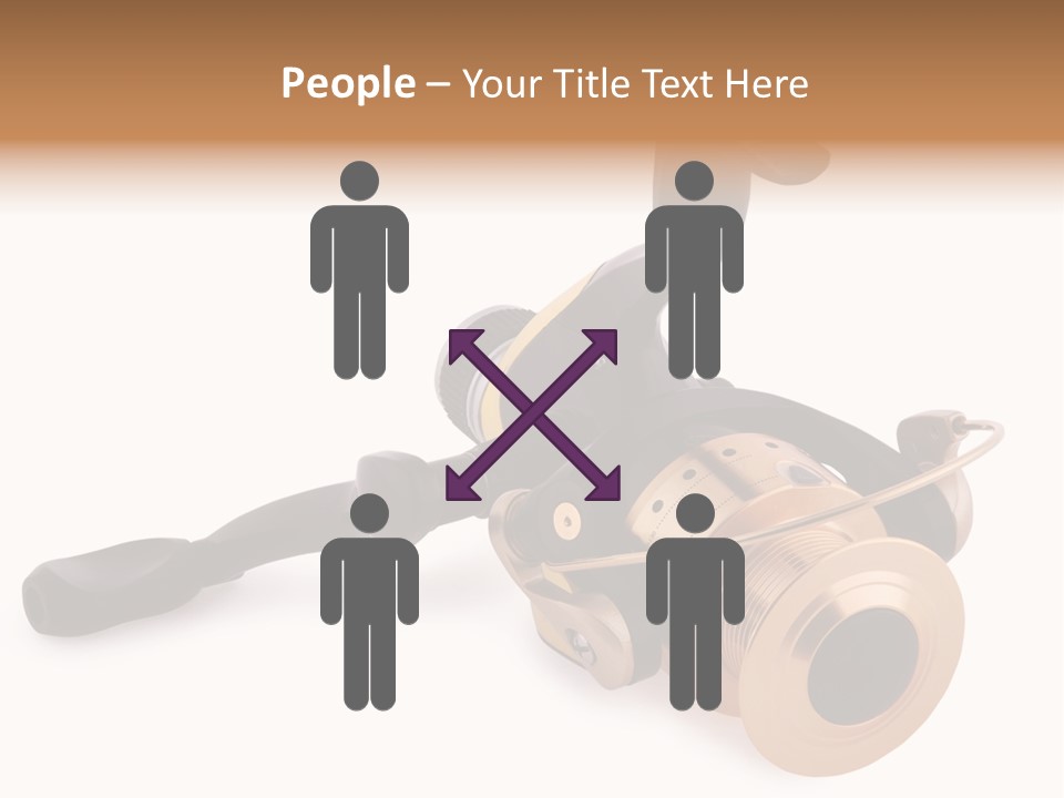 Fishing Reel PowerPoint Template