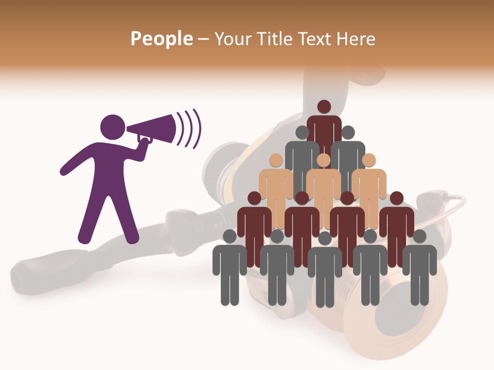 Fishing Reel PowerPoint Template