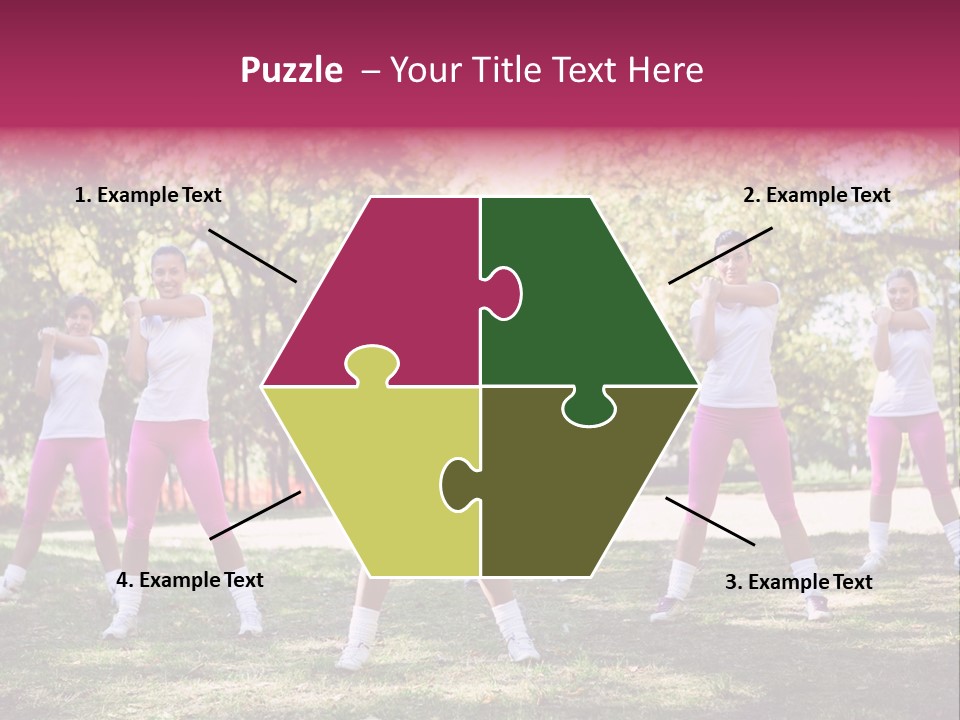 Illustration Brain Rotate PowerPoint Template