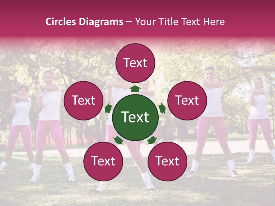 Illustration Brain Rotate PowerPoint Template