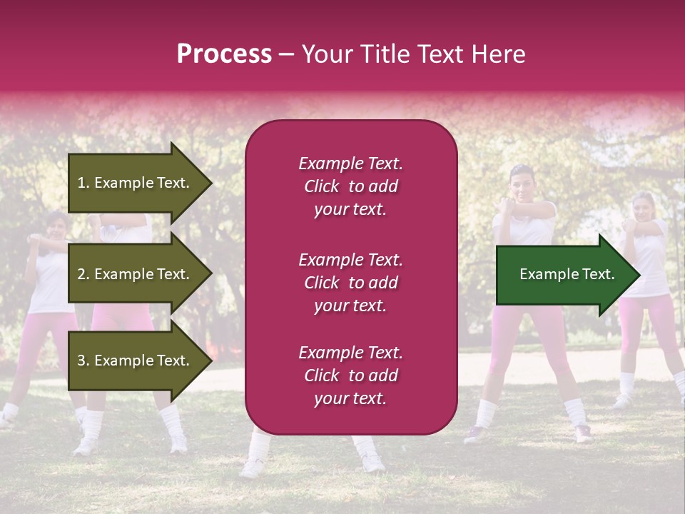 Illustration Brain Rotate PowerPoint Template