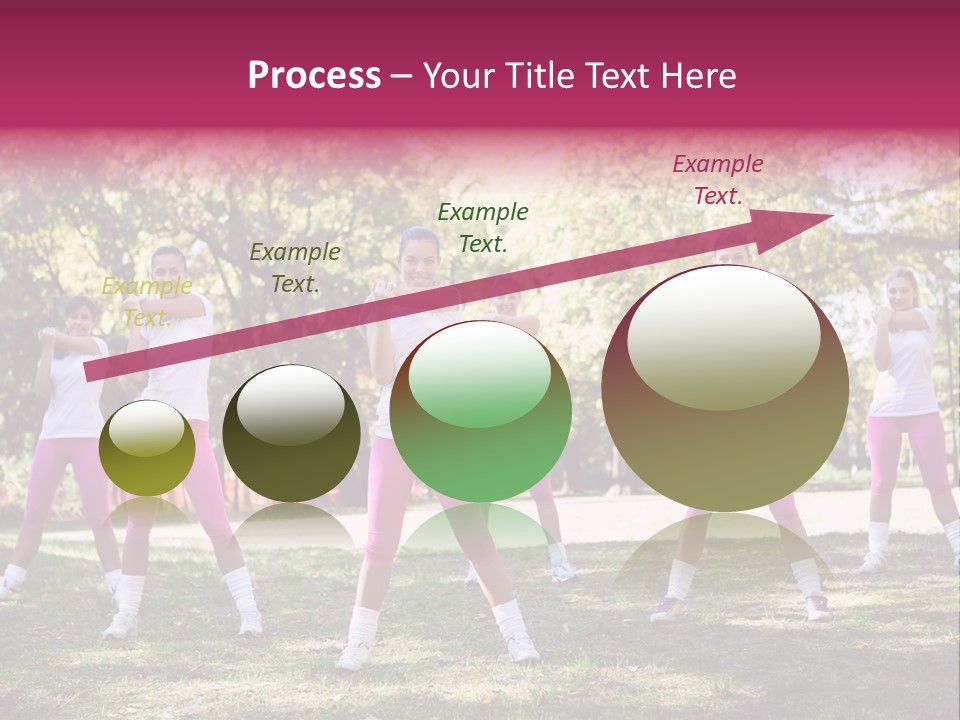 Illustration Brain Rotate PowerPoint Template