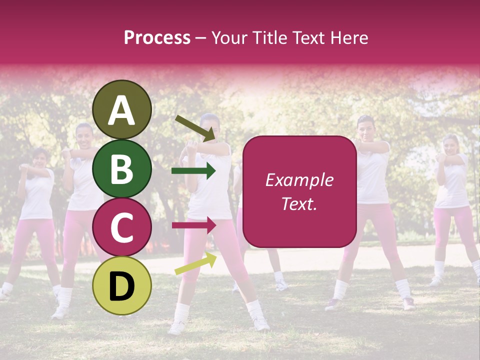 Illustration Brain Rotate PowerPoint Template