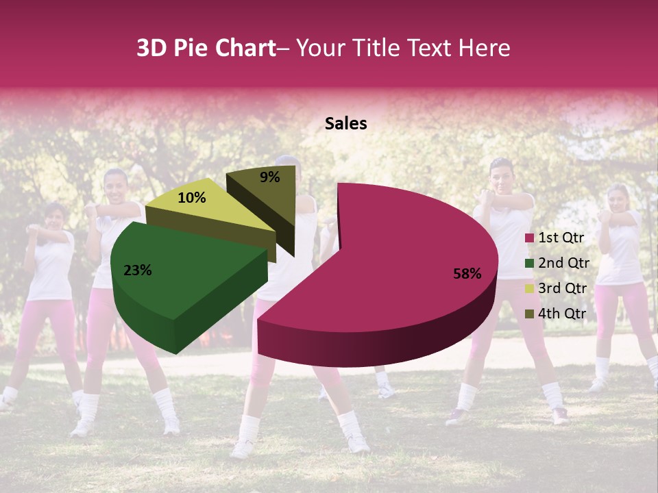 Illustration Brain Rotate PowerPoint Template